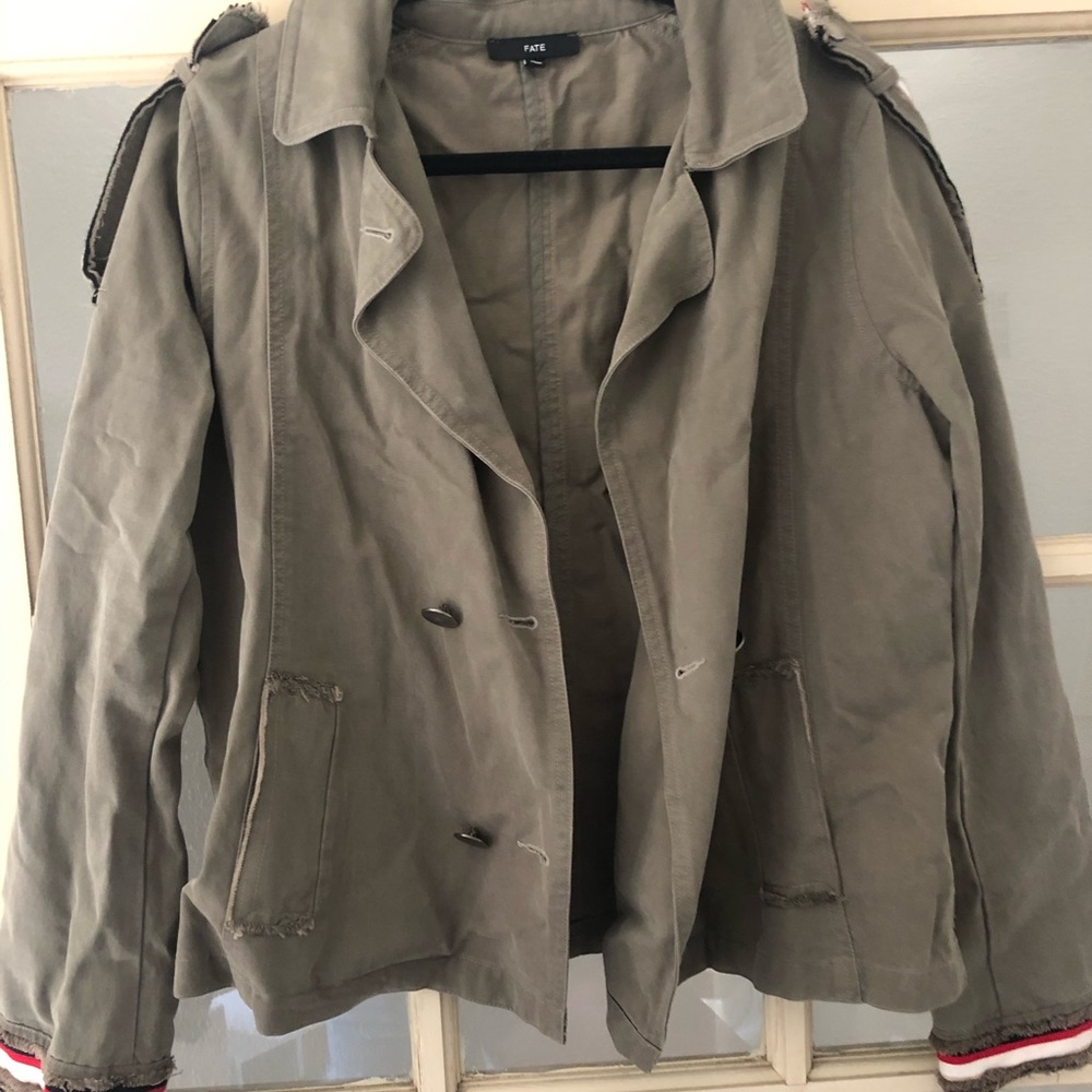 Utility Army Green Jacket